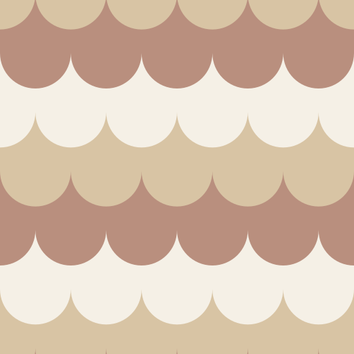 Scallop Rows SVG
